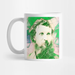 John Muir Green Portrait | John Muir Artwork 7 Mug